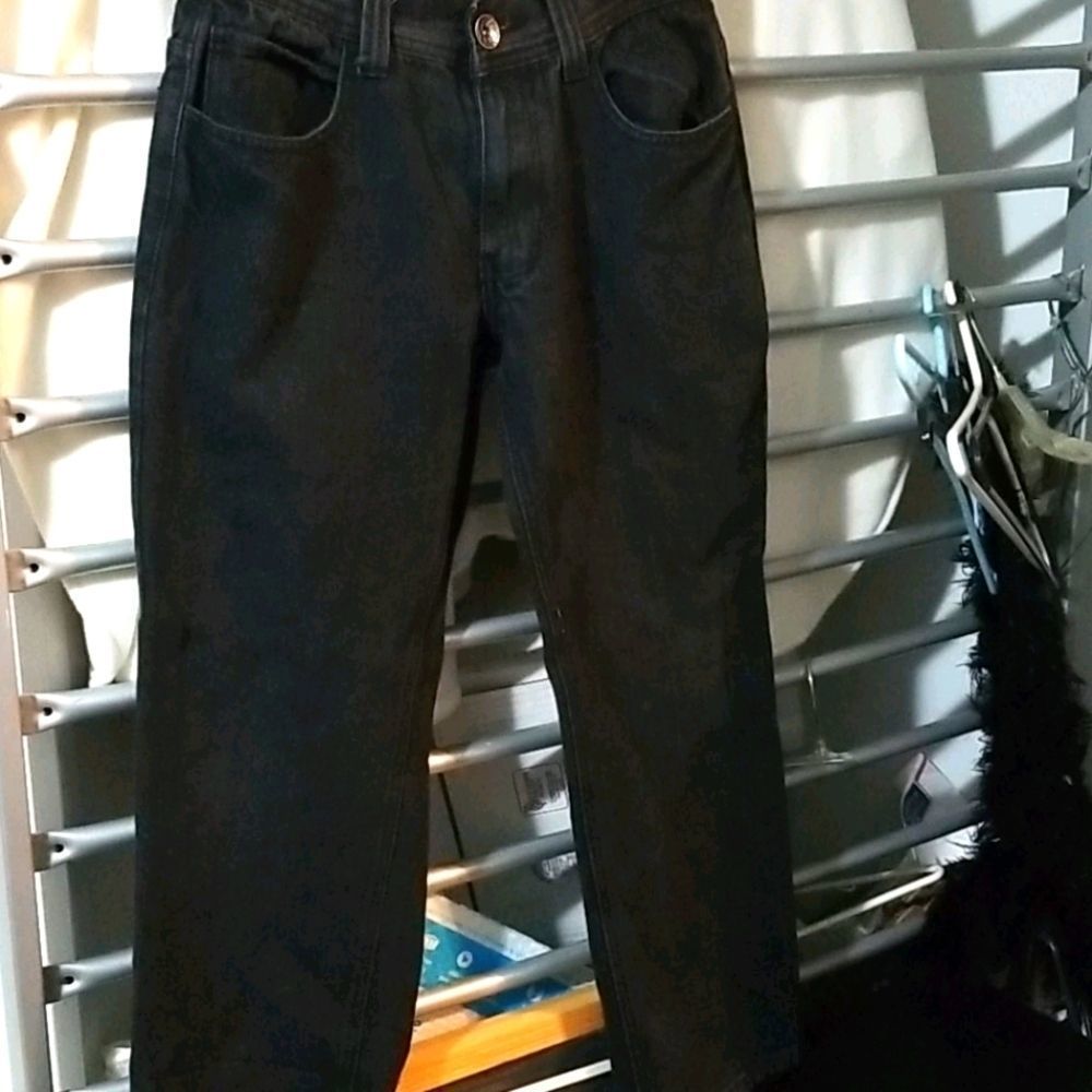 Blue Gear Mens Black Jeans